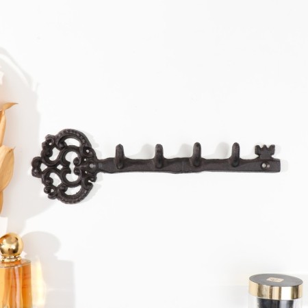 Hooks decorative cast iron "key to the castle" 31x9 cm