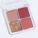 Palette of shadows for eyelids, 4 colors