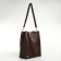 Women's bag on magnet Textura, average size, brown color