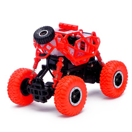 Radio-controlled jeep-trial machine, 4WD, operates on the battery-2