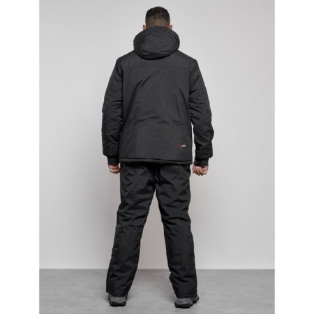 Male winter ski costume, size 56, black color-3