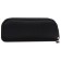 School pencil case on a zipper 3-section, black