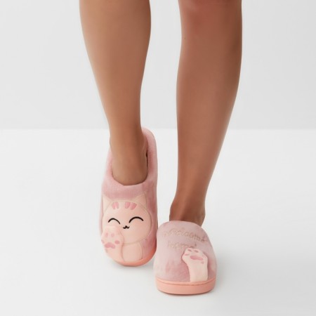 Women's slippers 40-41, pink color-12