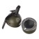 Gas lighter with an ashtray "grenade"