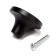 Handle button Cappio PK111, D = 38 mm, plastic, black color