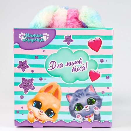 Soft toy "Bunny Mila"-7