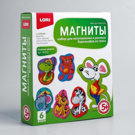 Set for creativity "Figures on magnets. Mischievous animals "-3