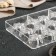 Chocolate form "Flower", 15 cells, 20 × 12 × 2.5 cm, cell 2.5 × 1.5 cm