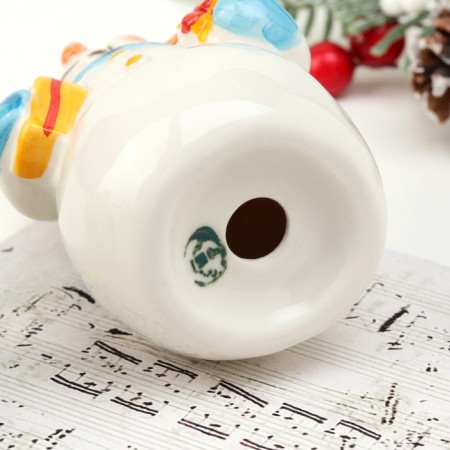 Souvenir "Snowman Gift", 10 cm, porcelain-3