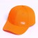 Baby cap for a boy, color orange pp 54cm