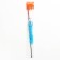 Domesticon-pound with a soft ball and fur tail, blue