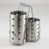 Spring tableware stand, 20 × 11 × 23.5 cm, silver color
