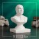Bust "Lukashenko A.G." White, 16cm