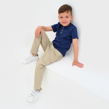 Jeans for the boy KAFTAN, size 30 (98-104 cm), beige color-6