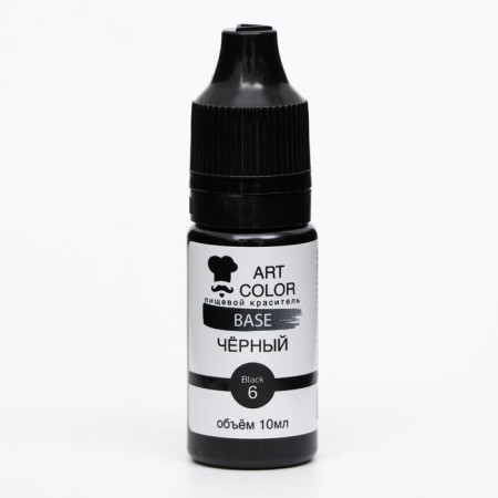 Gel dye Art Color, black, 10 ml