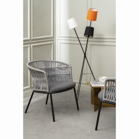 Haugen launge-pendle, 660 × 640 × 720 mm, dark gray / light gray color-6