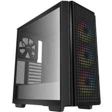 Корпус Deepcool CG540 черный без БП ATX 2x120mm 1x140mm 2xUSB3.0 audio bott PSU