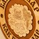 Bath plate "Bath steam like God's gift" 23.5x23.5 cm