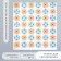 Scrapbooking paper "Kaleidoscope" density 180 g 30.5x32 cm