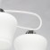 Alpha chandelier, size 39x26x55 cm, 240W 4xe27