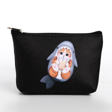 Purse children's wallet, color mix "cat shark", 11*7 cm mix-2