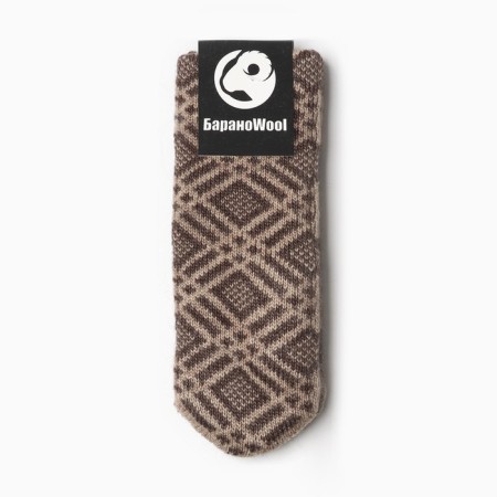 Women's mittens, beige color, size 18-3