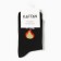 Male socks "Fire" p. 41-44 (27-29 cm), black