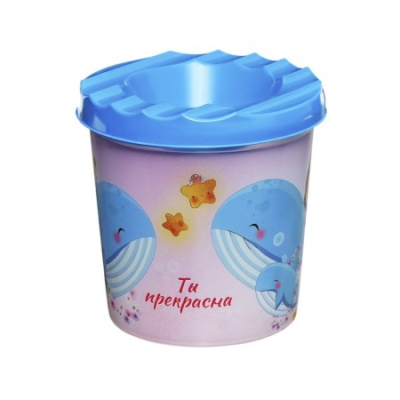 Smaching Substacle Single 210ml Calligrata "kittens", with a pattern, mix-11
