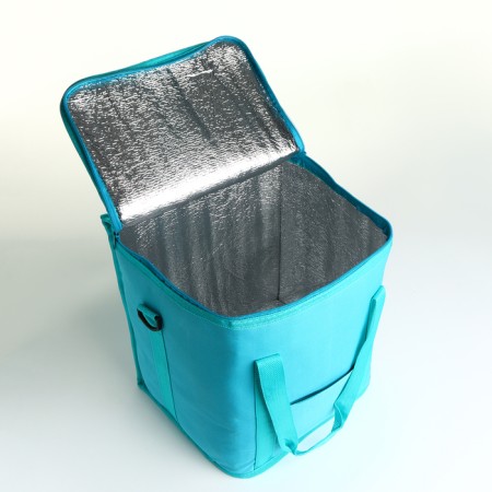 Thermosuma with lightning, external pocket, 22 l, green color-2