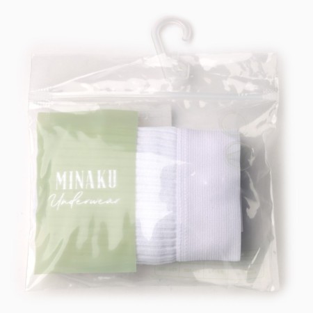 Credes of slips minku Rubber size 48-50, white color-5
