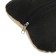 Car bone pillow, on a headrest, velor, beige, rhombus, 16 x 24 cm