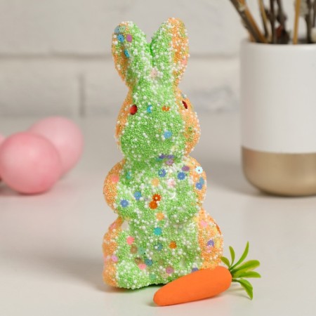 Decor set rabbit, carrot, egg. (7*15cm)-2