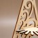 Salvetnik from plywood "Christmas tree"