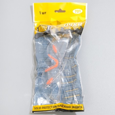 Open -type protective glasses transparent-4