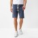 Men's shorts Minaku: Casual Collection Man Color Indigo Melange, Rr. 54