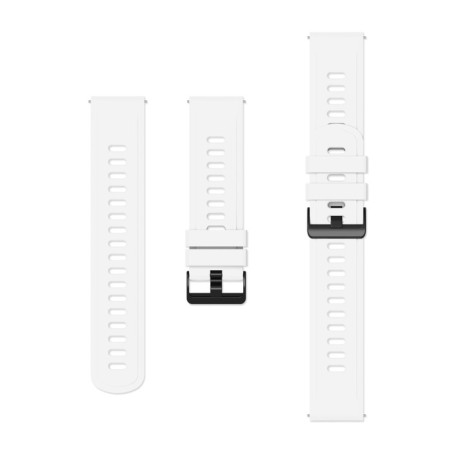 Smart hours strap, 22 mm, silicone, white-2