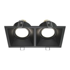 The built-in lamp Technical DL029-2-02B, 2x50W, 17.3x9x4.2 cm, GU10, black color black