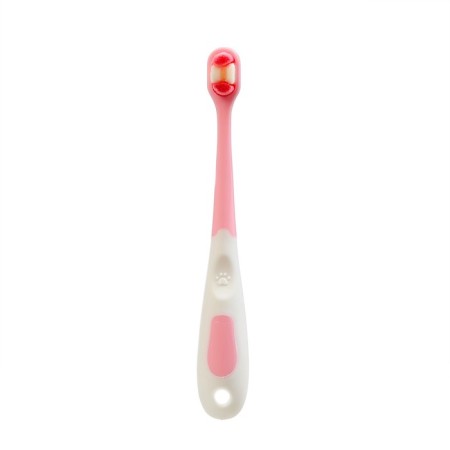 Dental brush, nursery, 2-9 years old, 10,000 bristles, ultramm, pink-8