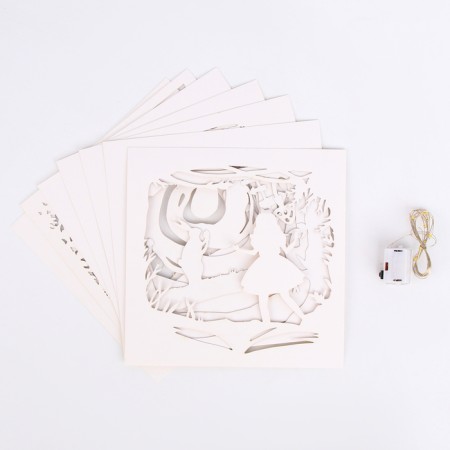 Set for creativity "Create a nightlight", the frame "Country of Wonders"-2
