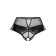 Erotic panties with high planting Erolata Lana, black color (46-48)