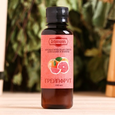 Fragrance for the bath and bath "Grapefruit", natural, 100 ml, "Dobroparov"-3