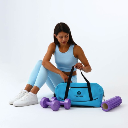 Sports bag, Textura, average size, blue color-6