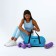 Sports bag, Textura, average size, blue color