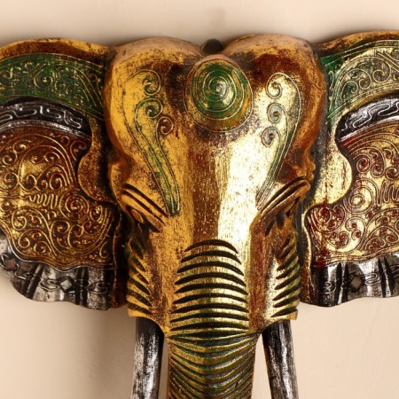 Panel wall "Elephant Head" 33x13x40 cm-3