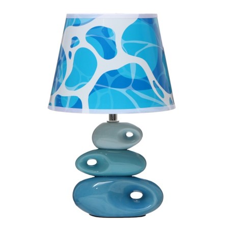 Table lamp "turquoise sea" E14 40W 25x25x38 cm Risalux-7