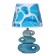 Table lamp "turquoise sea" E14 40W 25x25x38 cm Risalux