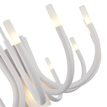 Ceiling Ceiling ST LUCE. SL1173.502.13. PAFE. 13x5+60 watts, G4/E27, 82x82x64 cm, white color-4