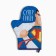 Super Dad kitchen set, mittens-throw 20x28cm, wooden hammer
