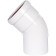 The chimney element Rommer RCA-0080-000045, Division, D = 80 mm, 45 °, M/F