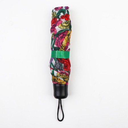 Mechanical “Flowers” ​​umbrella, 3 additions, 8 spokes, r = 48 cm, color mix-8